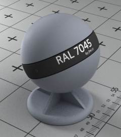 Ral 7045 в интерьере